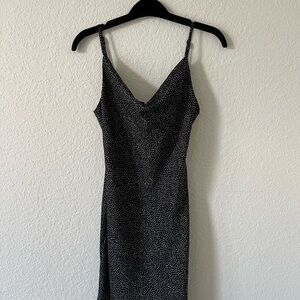 Black and White Polka Dot Dress